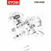 Ryobi CMD1802M Spare Parts List Type: 5133000859